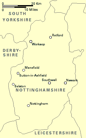 England: Nottinghamshire