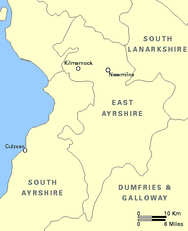 Scotland: East Ayrshire