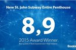 New St. John Subway Entire Penthouse
