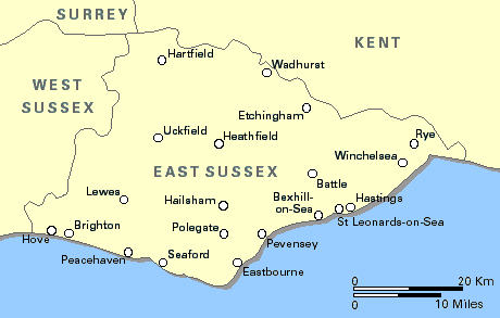 England: East Sussex