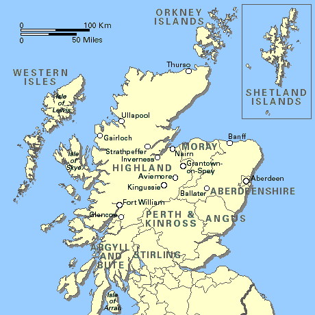 Scotland: Northern Scotland, Orkney, Shetland, Western Isles