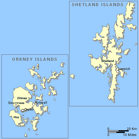 Scotland: Orkney & Shetland Islands