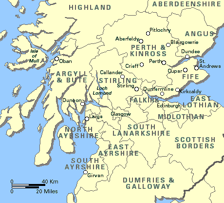 Scotland: Southern and Central Scotland, Glasgow, Edinburgh