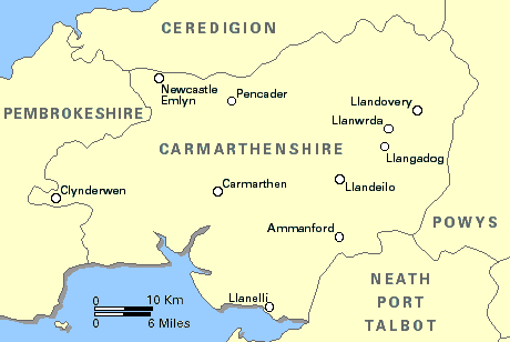 Wales: Carmarthenshire