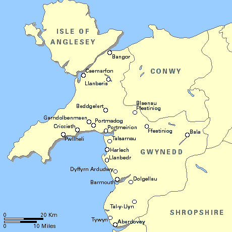 Wales: Gwynedd